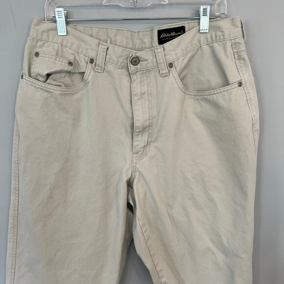 Eddie Bauer Light Khaki Pants Men's Size 36 x 32 - Picture 3 of 7